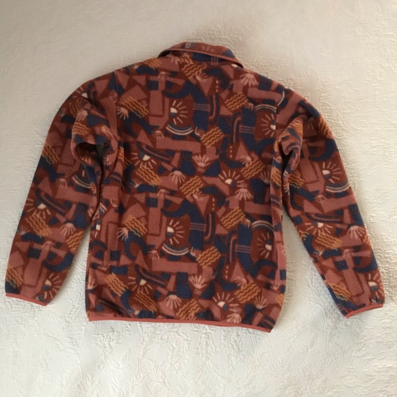 Patagonia Lightweight Synchilla Snap-T in Canyon Block (pattern discontinued) - Picture 7 of 7